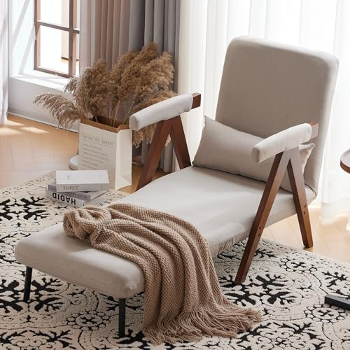 KecDuey Umwandelbares Schlafsofa,3-in-1-Umbausessel mit Schlaffunktion,gepolsterter Klappsessel, Polstersitz, Loungesessel, Einzelbett, geeignet für Wohnzimmer, Schlafzimmer, Büro (Walnut#1)
