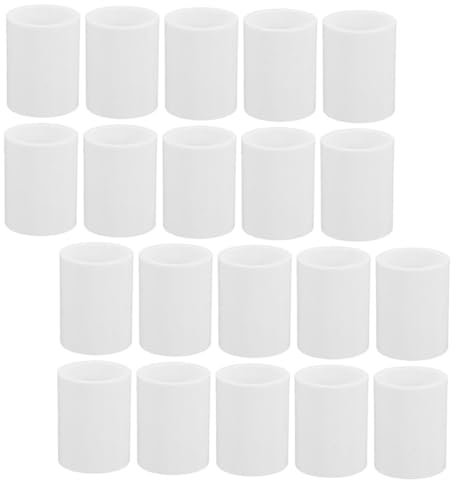 VINTORKY Raccords De Tuyaux Droits Anti-Fuite en PVC 20 Pièces pour Usage Domestique Et Industriel