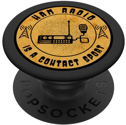 Ham Radio ist ein Kontaktsport - für Signalgeber und Techniker PopSockets Klebender PopGrip