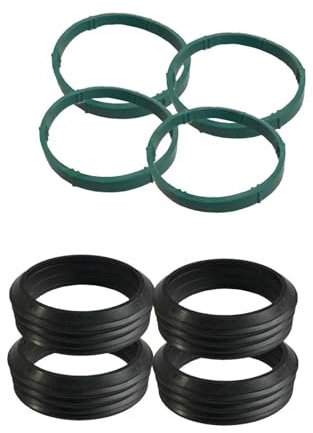 ORAMAI 1.6 Motordichtung for oberes und unteres Ansaugkrümmergehäuse. Kompatibel mit: VW Golf 4, Skoda Octavia 1 2, A5, Audi A3 8L 8P, 06A133227D, 06A133398(1 Set)