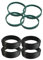 ORAMAI 1.6 Motordichtung for oberes und unteres Ansaugkrümmergehäuse. Kompatibel mit: VW Golf 4, Skoda Octavia 1 2, A5, Audi A3 8L 8P, 06A133227D, 06A133398(1 Set)