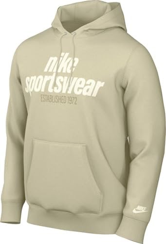 NIKE HJ2159-234 Club Maglia Lunga Uomo Lt Khaki/Lt Khaki/Sail Taglia L