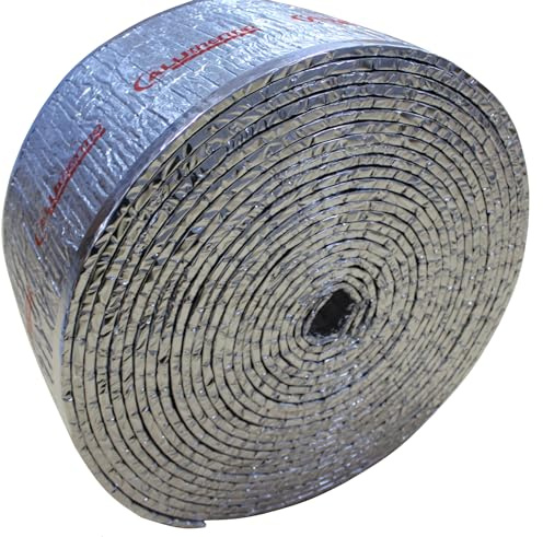 Aluthermo QUATTRO - Wärmeisolierband Rolle 20cmx25m - Isolierung für Wände, Dächer, Böden - Isoliermatte als Meterware - Flammhemmend, geruchlos, langlebig – Rolle