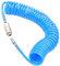 LNSYSNS Tuyau Compresseur d'air, 5 x 8mm Tuyau Air Comprimé avec Connecteur 1/4, 6m Flexible Compresseur air, Bleu, pour Transport de Gaz