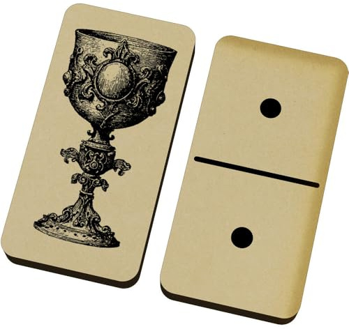 Azeeda 'Antique Goblet' Domino Set & Box (DM00057488)