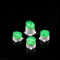 Bullet Buttons ABXY - Palanca de mando para Xbox One S Slim Elite Control de repuesto (verde transparente)