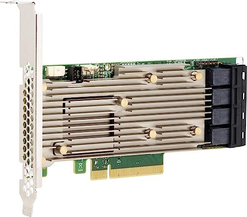 Broadcom 05-50011-00 9460-16i Speichercontroller (RAID) - Plug-in-Karte - Low-Profile Schwarz/Grün
