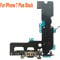 Johncase OEM Charging Port Dock Connector Flex Cable + Microphone + Cellular Antenna + Vibration Motor Connector Replacement Part Compatible for iPhone 7 Plus All Carriers (Black)
