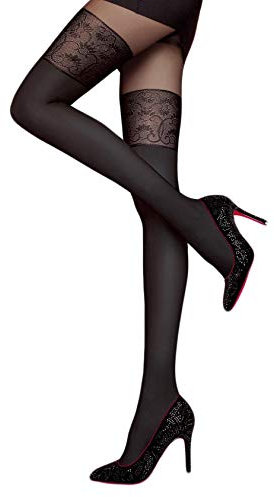 Selente Lovely Legs Collants effet bas, 30-60 DEN, noir 60 DEN, L