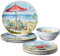 Certified International 89529 Ocean View Geschirr, Geschirr, mehrfarbig