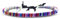 Made by Nami Surfer Bracelet pour hommes et femmes - boho hippie - accessoires de plage et de festival - fabriqués à la main - 100% coton écologique, imperméable et ajustable (Rose) (Deep Multi)