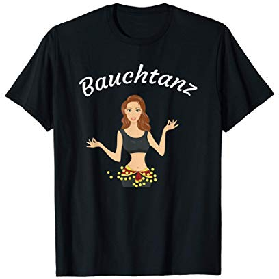 Bauchtänzerin Damen Bauchtanz T-Shirt