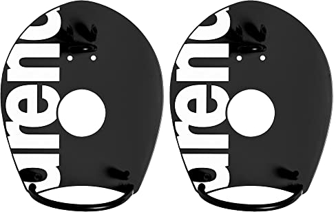 ARENA Accesorios Piscina Elite Hand Paddle 2 Material de Entrenamiento, Adultos Unisex, Black/White (Multicolor), XS