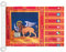 AZ FLAG Bandiera Navale Veneto 45x30cm - Bandiera Maritima Veneta - Regione Italia 30 x 45 cm speciale Nautismo, Padiglione Nautico