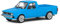 Solido Modellauto Maßstab 1:43 VW Caddy Pick up blau