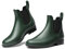 DREAM PAIRS Stivali da Pioggia Donna Chelsea Wellington Rain Boots Impermeabili Stivaletti Elastico Outdoor Ankle Boot,Size 38,Verde/Oliva,SDRB2201W-E