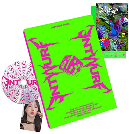NMIXX - 2nd Single Album [ENTWURF] Photo Book + Lyrics Card + CD-R + Photo Card + Sticker + 2 Pin Button Badges