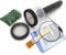 Static Grass Applicator,ABS Mini Static Grass Flocking Applicator Set with Antiskid Handle for DIY Scenic Modelling Sand Table