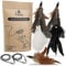 ST.PAWLY® Ersatzset für Katzenangel - Katzenspielzeug - austauschbare Anhänger - Ersatzbänder - nachhaltiges Spielzeug für Katzen - Federspielzeug für Katzen