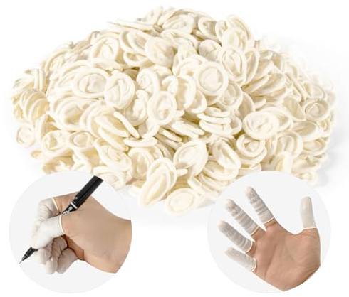 MAQIHAN 280PCS Disposable Finger Cots - Rubber Finger Protector