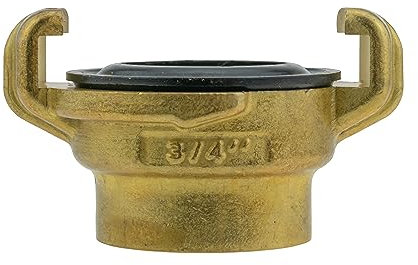 Professional Brass Claw Hose connectors/Fittings,Male/Female bsp Thread (3/4 bsp Female) as Used by Professional Gardeners,Landscapers and Nursery Workers