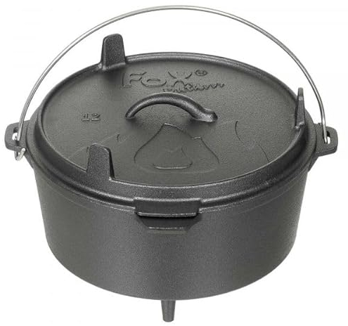 Fox Outdoor Faitout Dutch Oven en fonte 5,7 l
