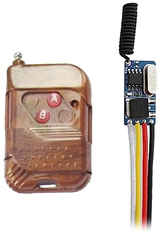 Verbesserte Mini Funkschalter 3 V 3 7 V 5 V 6 V 7 4 V 9 V 12 V Kleine Fernschalter Für Lichter Einfache Bedienung Leichte Kleine Kontaktschalter