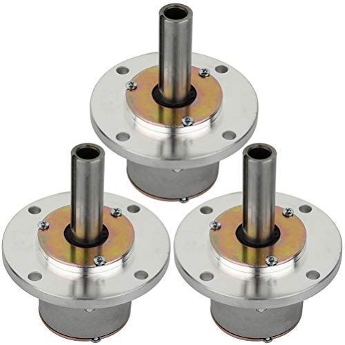 AUTOMUTO Rasenmäherspindel-Set für Bunton 1985145 PAL0806A PL4606A PL6140A; für AM106236 AM122797 M125643 PT8633; 050164; für Stens 285-217 Set mit 3 Spinden les