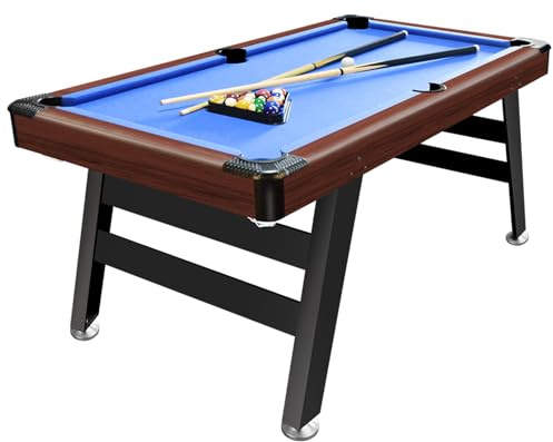 OYE 5FT Pool Table Set Steady Billiards Table Snooker Table with All accessories, Great Gift