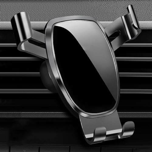VUXLZDOM Auto Handy KFZ Halterungen für-Holden Commodore (2007-2016), Universal 360 ° Einstellbar Lüftungsschlitz Autohalterung Handyhalterung,Black-Mirror