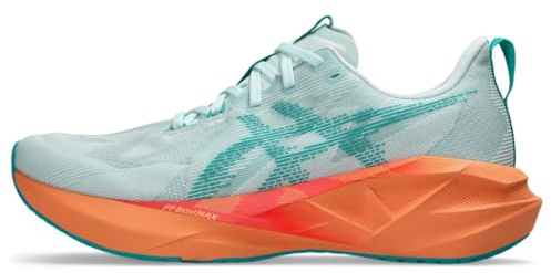 ASICS Men's NOVABLAST 5 Running Shoes, Soothing Sea/Wave Teal, 13 UK