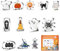 12 Pezzi Formine Biscotti Halloween Zucca, Stampi Biscotti Halloween Acciaio Inossidabile, Formine Halloween per Biscotti Scopa Fantasmi, Tagliabiscotti Halloween per il Pane, la Frutta