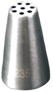 AMZBNEIDI kit de tuyauterie pour gâteaux， Embout de buse multi-ouvert en acier inoxydable, douilles de glaçage, décoration de crème de gâteau, créer des cupcakes en herbe