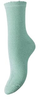 PIECES Pcsebby Glitter Long Socks Noos BC, Winter Green, One Size