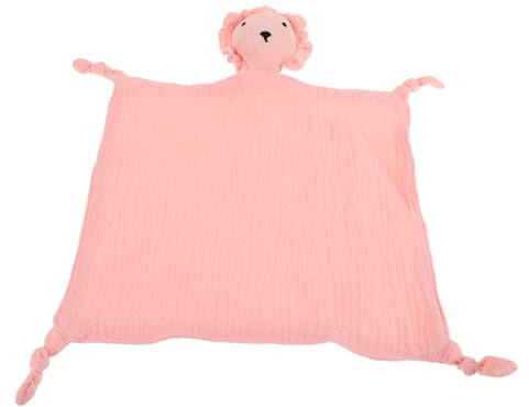 Abaodam Plüschdecke Mit Löwen-kuscheltier Weiches Stofftier Für Kleinkinder Punktdecke Als Wickeldecke Für Neugeborene Cartoon-design Als Nickerchendecke