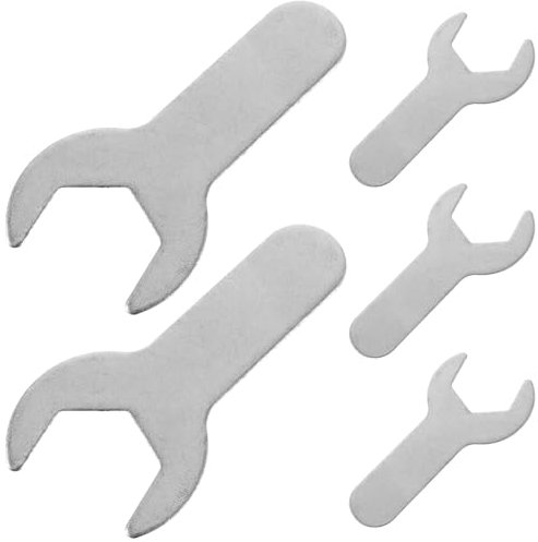 Vaguelly 5pcs Gas Bottle Regulator Wrench Camping BBQ Fuel Spanner Home Wrench Spanners