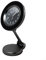 Lecreatekit Support de téléphone portable de voiture rotatif à 360°, support de téléphone de voiture avec pince solide, sécurité améliorée pour smartphone (tableau de bord)