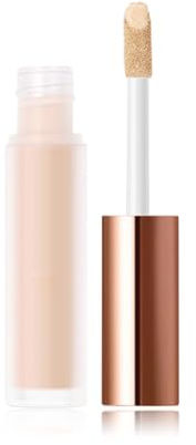 QUXVUIS Langanhaltender Gesichts Concealer mit Pinsel Makeup Contouring Foundation Eyes Dark Circle Full Coverage Cosmetic Beginner, Glänzende Hautfarbe
