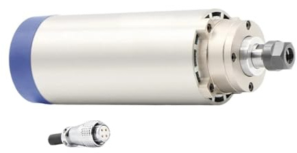 CNC Machine Spindle Motor, 1.5kw air Cooled Spindle Motor ER16 Collet with 4 Bearings for Engraving milling CNC Router(110v)