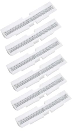 DimyFew 6 Teiliges Schienensystem für Falttüren, Ersatz für Schiebemechanismen, Leicht, Einfache Montage, Design