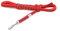 Julius-K9, Guinzaglio Color & Gray senza manico, 14 mm x 3 m, rosso