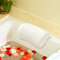 AnnSpa Coussin de Bain, Oreiller de Baignoire Imperméable, Spa Matériau PU Anti Dérapant Imperméable à l'eau Facile à Nettoyer avec 2 Ventouses Puissant