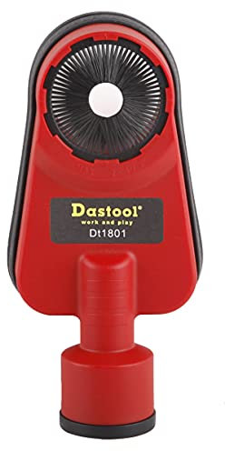 Dastool Drilling Dust Collection Attachment,Universal Dust Shroud for Drilling 1-3/8 Dt1801