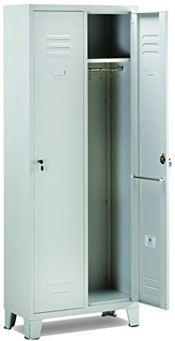 Linea Garden Friend Armadietto spogliatoio 2 posti Misure H 180 x 33 x 68,5 cm