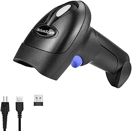 NetumScan scanner wireless per codici a barre 2D, per QR, PDF417, DataMatrix, Maxicode, per PC e computer, modello NSL8