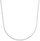 Amor Collier 925 Sterling Silber Unisex Damen Herren Halsschmuck, 50 cm, Silber, Kommt in Schmuck Geschenk Box, 2017692