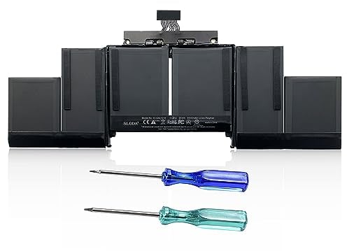 SLODA A1494/A1618 Laptop Akku für MacBook Pro 15 Retina A1398 (Ende 2013,Mitte 2014,Anfang 2015,Mitte 2015) Ersatz Batterie [Li-Polymer 11.4V 8680mAh]