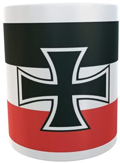 U24 Tasse Kaffeebecher Mug Cup Flagge Gösch Kriegsmarine