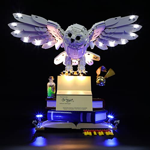 Lightailing Licht-Set Für Lego Harry Potter 76391 Hogwarts Ikonen Sammler Edition Bausteinen Modell:Fernbedienungsversion - Modell Set Nicht Enthalten