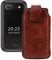 Original case compatible with Nokia 2660 flip case leather case mobile phone case leather case protective case in mocha brown